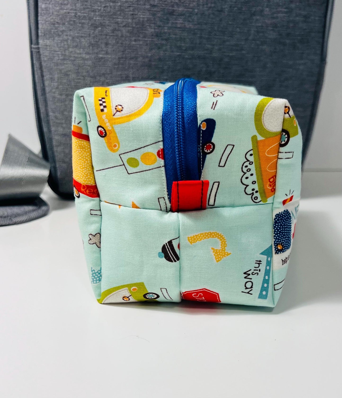 Safe sided storage bag, Ambulance, Fire truck, Police Car, Help is on the way. Great for travel.
