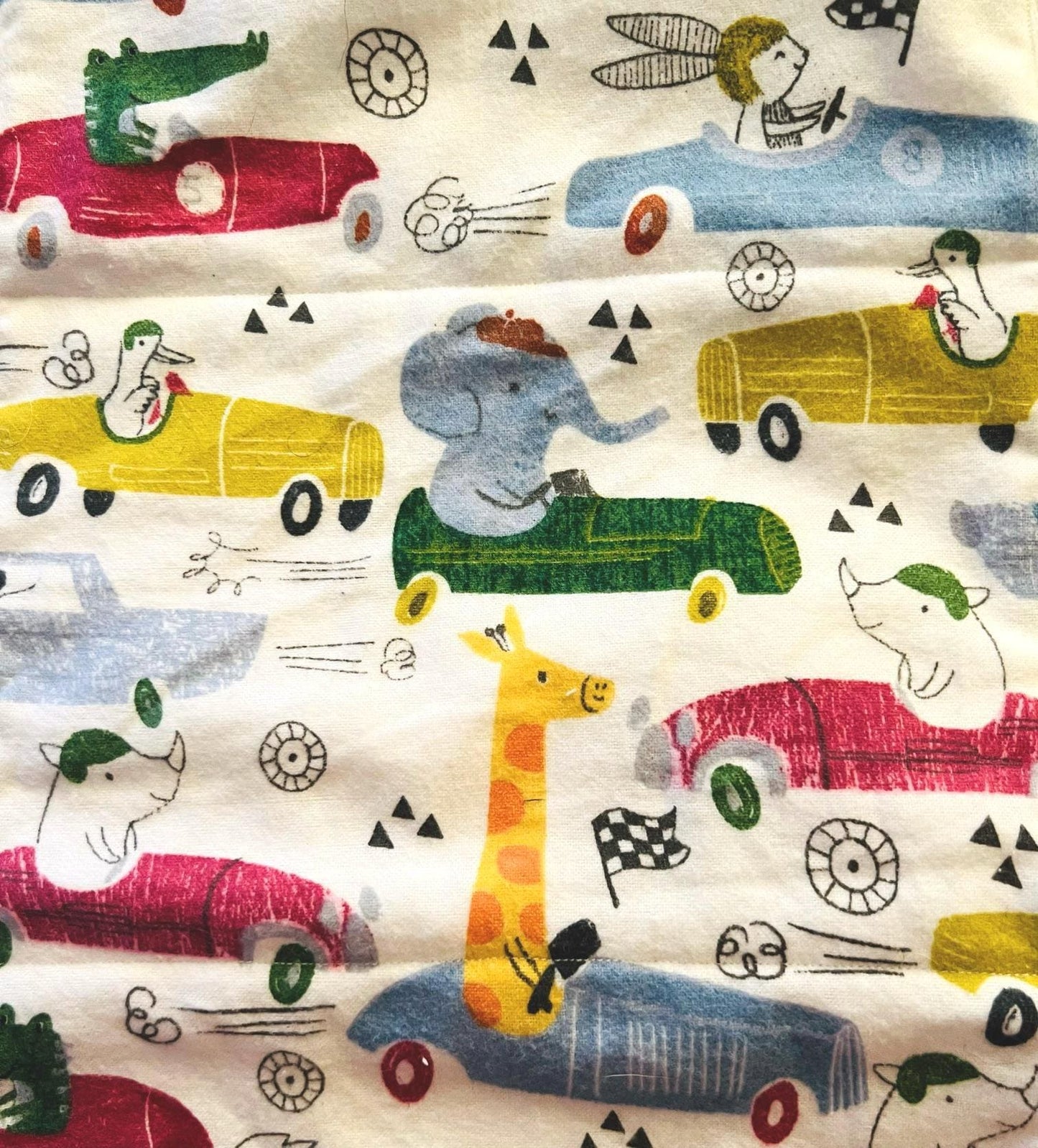 Cars Terry & Soft Flannel Baby Burp Cloths | Perfect Baby Shower Gift | Practical Newborn Essentials new mom, order is for a single